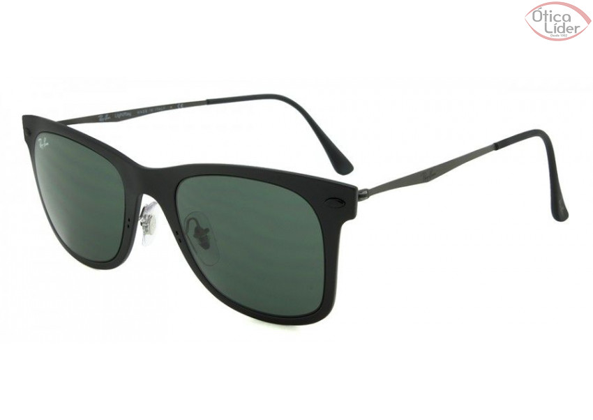 Ray Ban RB 4210 601s 71 50 Wayfarer Acetato Preto Haste Metal