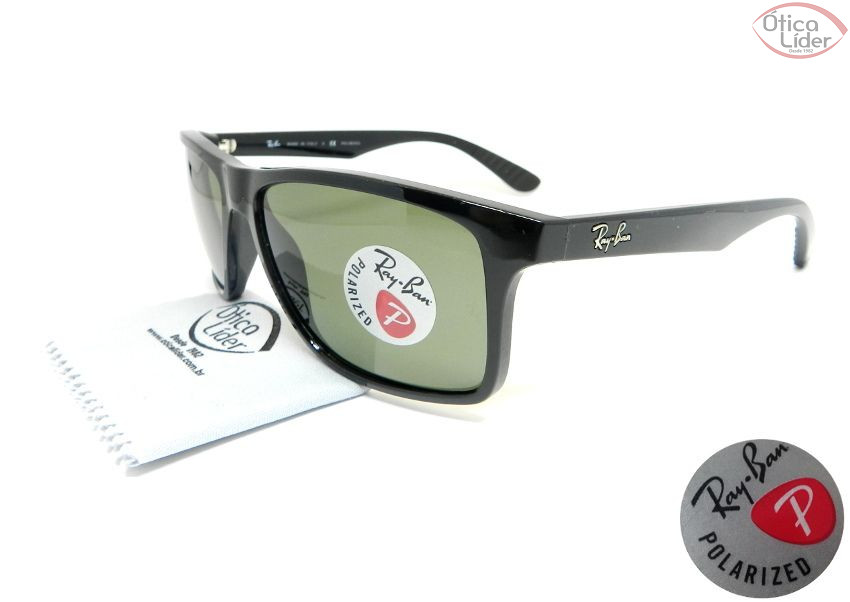 Ray-Ban RB 4234 601/9a 58 Acetato Preto Polarizado