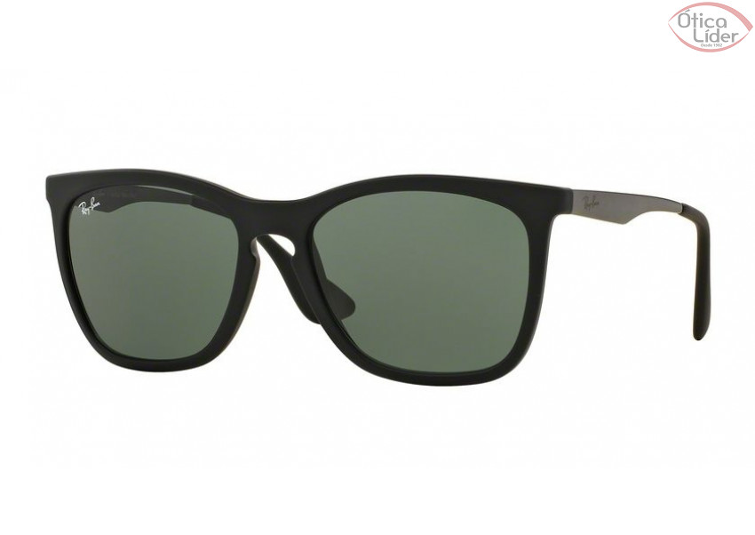 Ray-Ban RB 4238l 622/71 55 Acetato Preto / Prata
