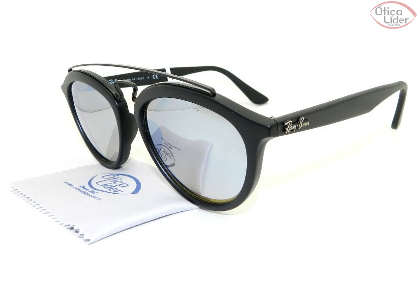 Ray-Ban RB 4257 6253/b8 53 Gatsby Acetato Preto Espelhado