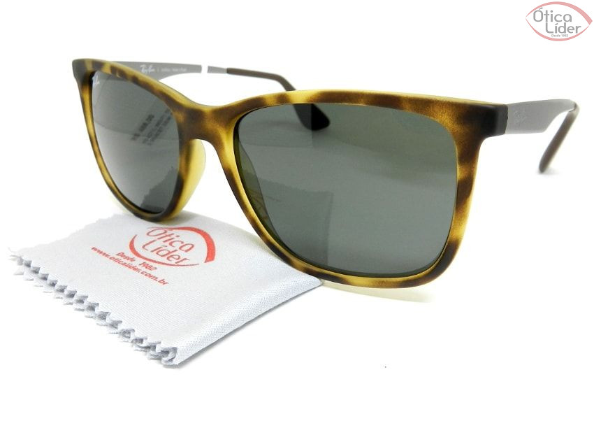 Ray-Ban RB4271l 865/71 55 Acetato Demi / Metal Chumbo