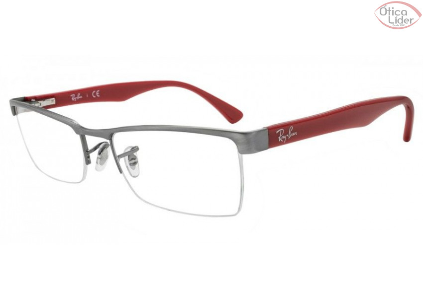 Ray-Ban RX6276l 2766 52 Metal Prata