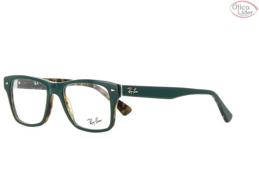 Ray-Ban RX5308 5221 53 Acetato Verde / Demi