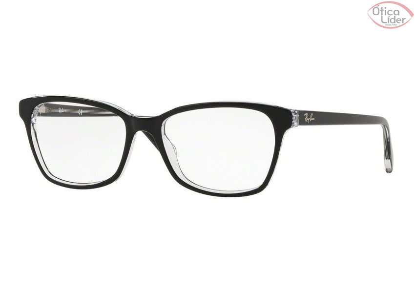 Ray-Ban RX5362 2034 54 Acetato Preto