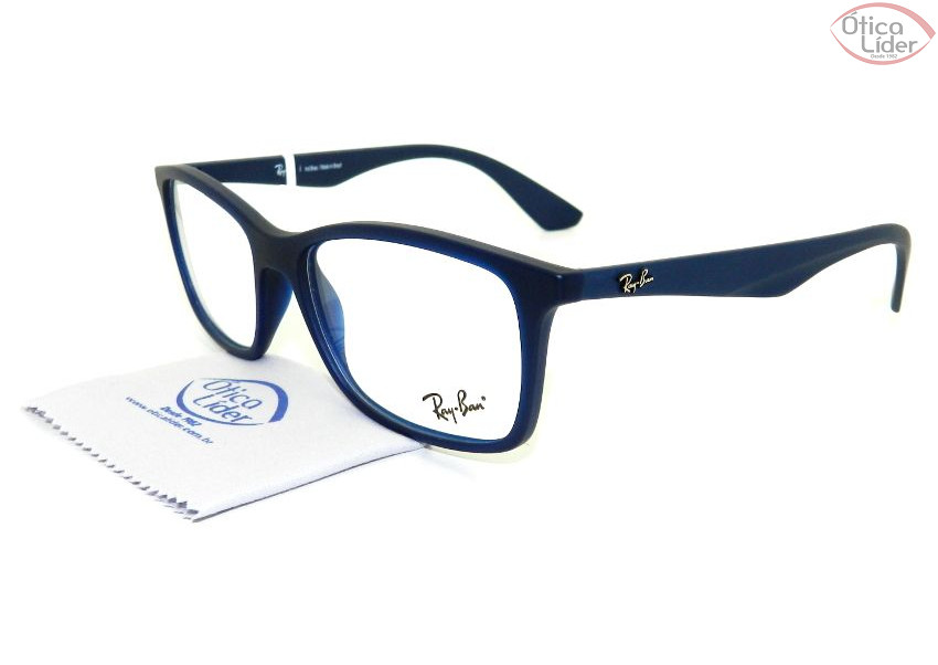 Ray-Ban RX7047l 5450 56 Acetato Azul