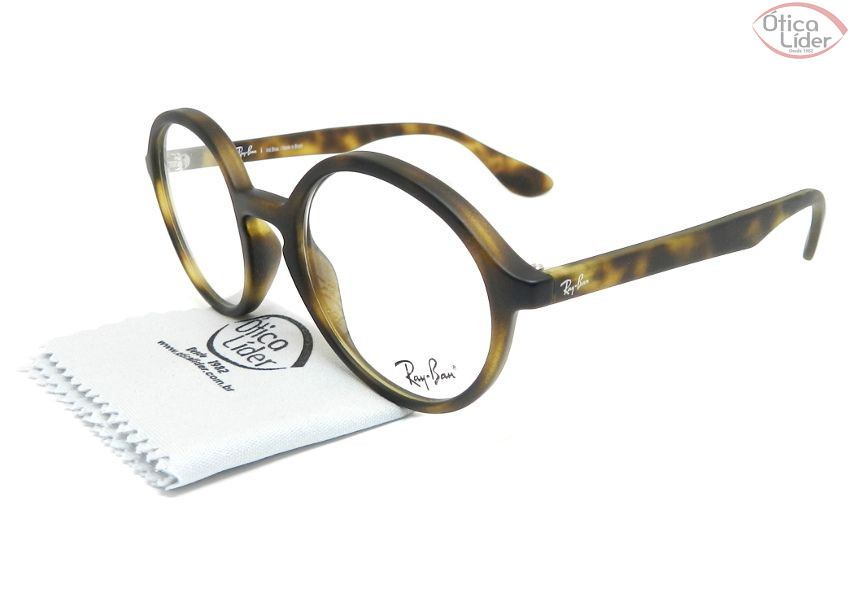 Ray-Ban RX7075l 5365 47 Acetato Demi
