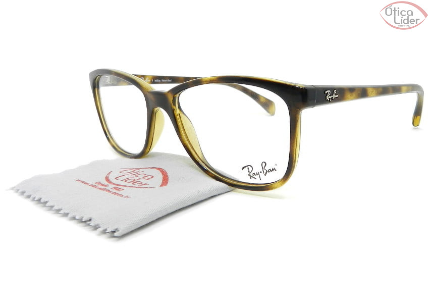 Ray-Ban RX7121l 2301 53 Acetato Havana