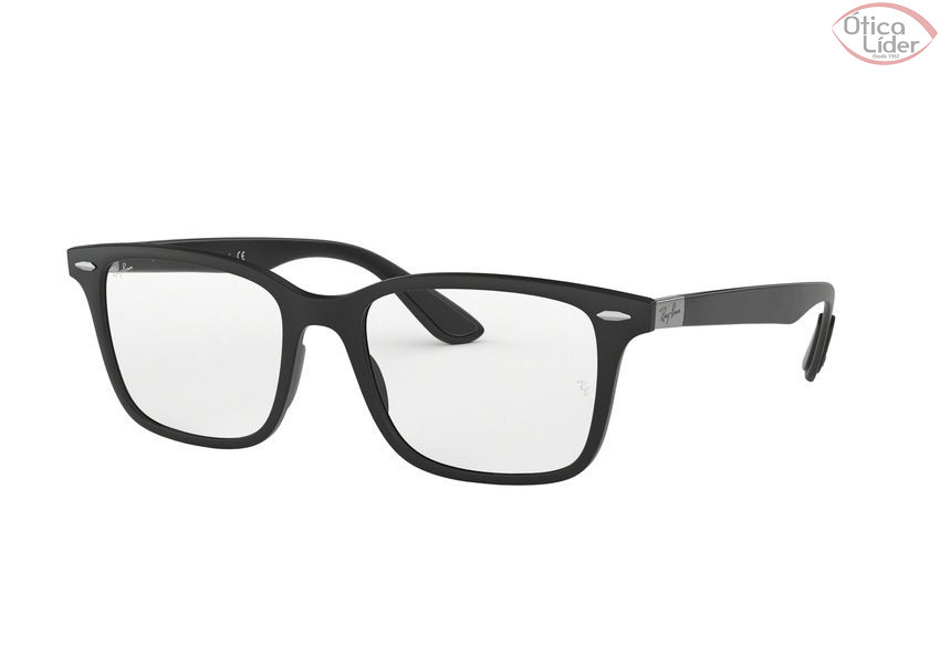 Ray-Ban RX7144 5204 53 Liteforce Acetato Preto