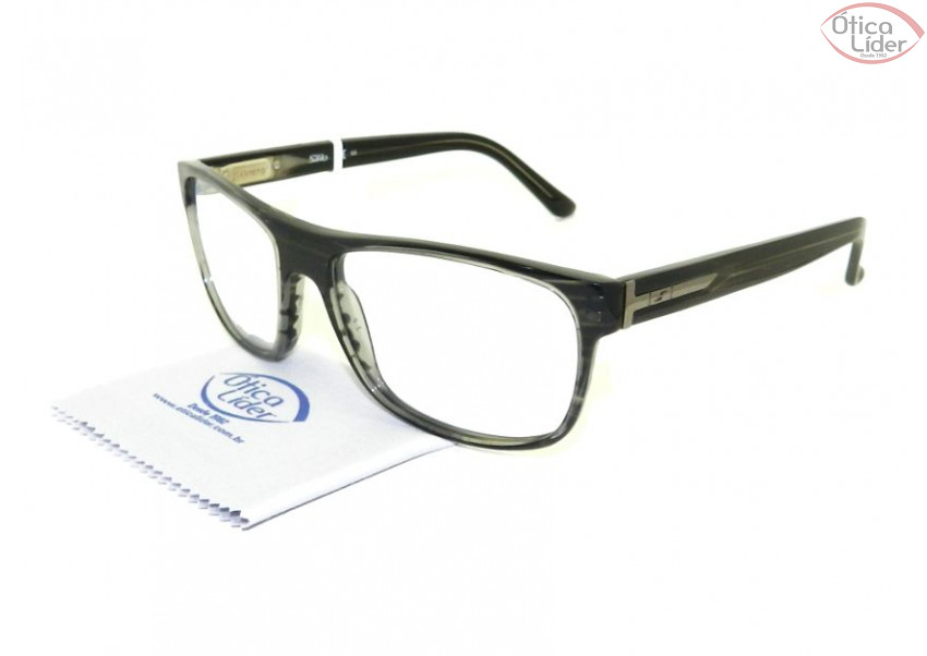 Safilo SA e1141 4nn 56 Acetato Preto Mesclado
