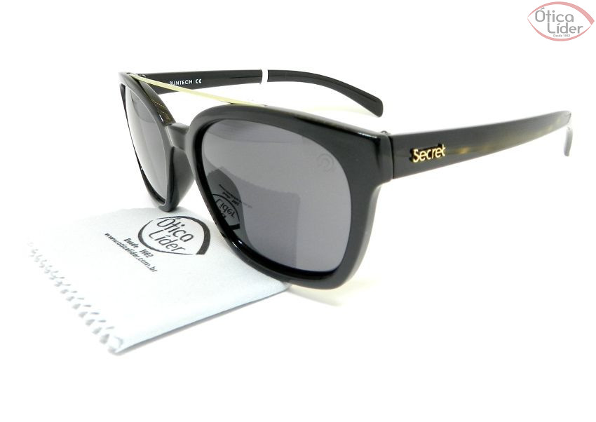 Secret SE96637002 54 Debbie Acetato Preto / Metal Dourado
