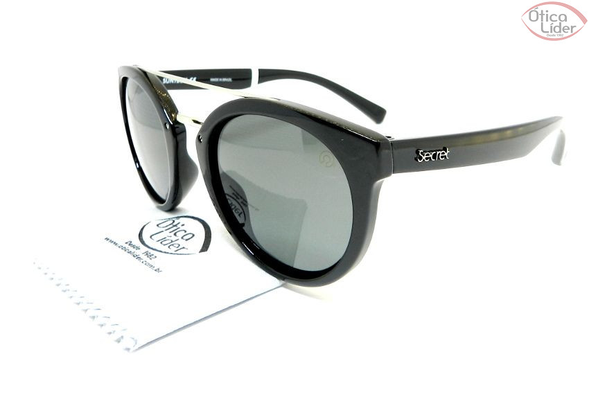 Secret SE 96639002 51 Queens Acetato Preto / Metal Prata