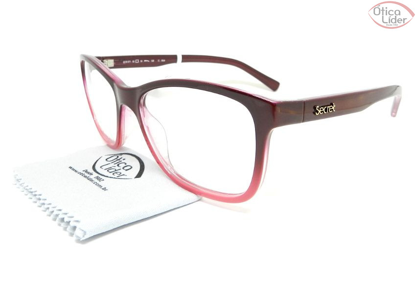 Secret SE m80 071 904 52 Acetato Bordô / Rosa