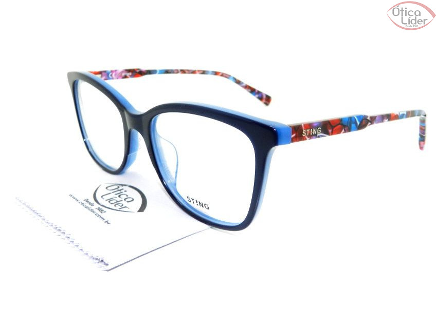 Sting SG vs6598 0l19 52 Acetato Azul / Floral
