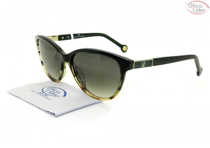 Carolina Herrera SHE642 0p90 54 Acetato Verde Escuro