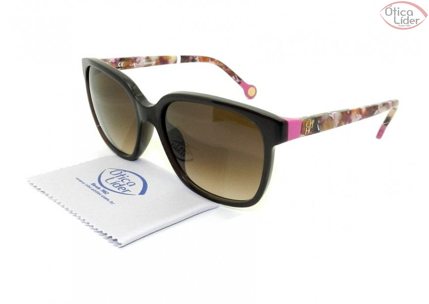 Carolina Herrera SHE 687 0g73 54 Acetato Vinho c/ Lilás Mesclado