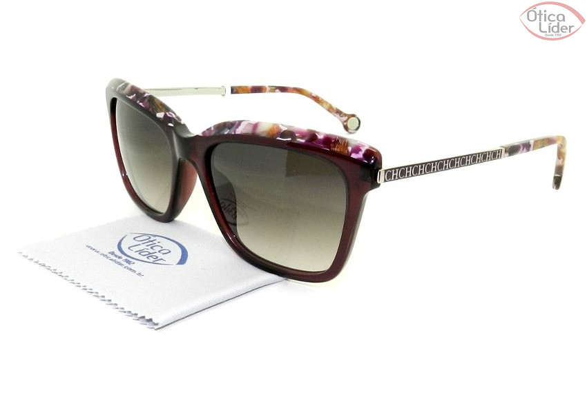 Carolina Herrera SHE689 0v01 54 Acetato Vinho / Mesclado