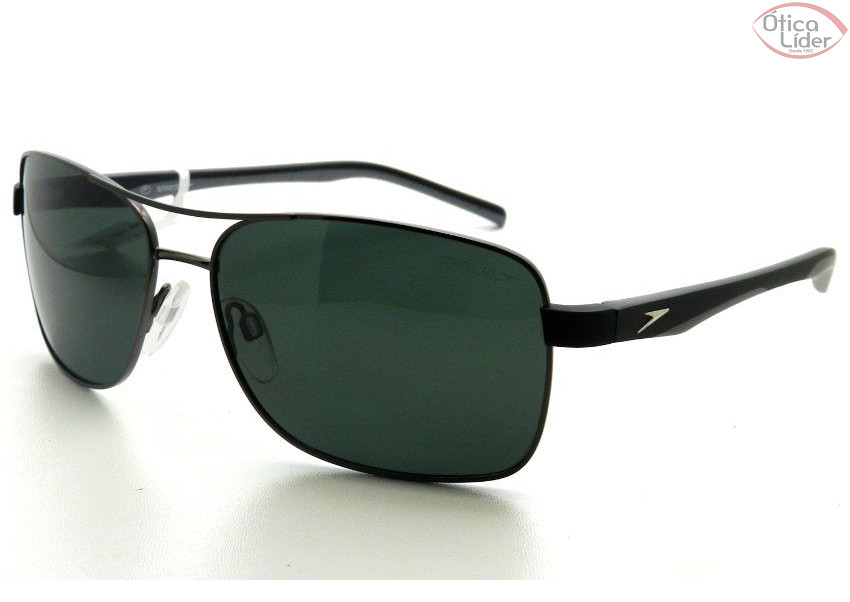 Speedo SP 3050 02a 62 Metal Preto Polarizado