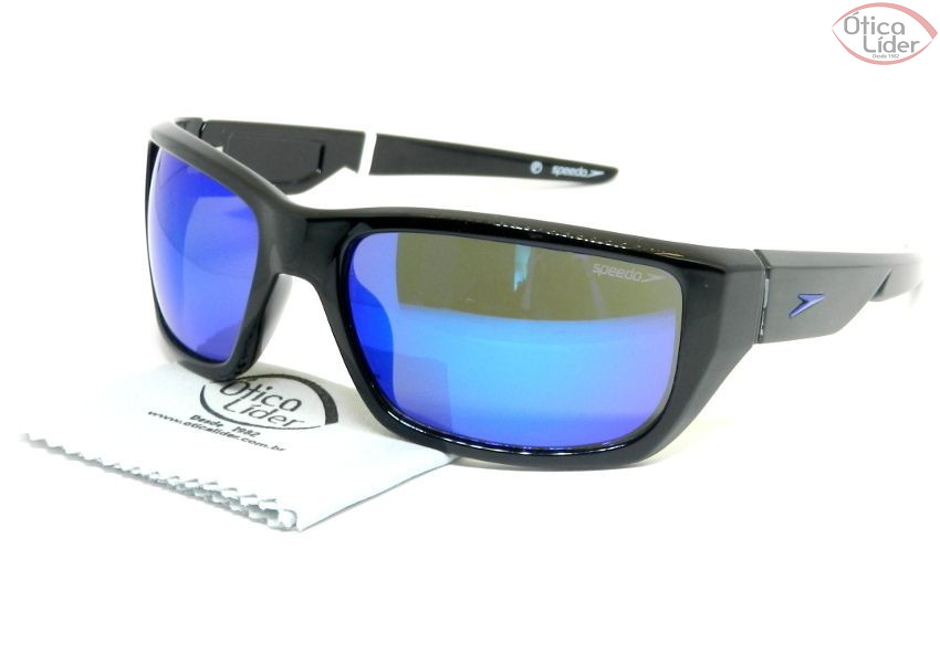 Speedo SP Fireblade a03 62 Acetato Preto Espelhado
