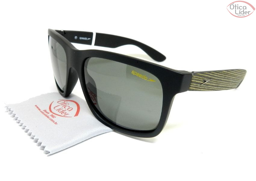 Speedo SP Flamenco a01 58 Acetato Preto Polarizado