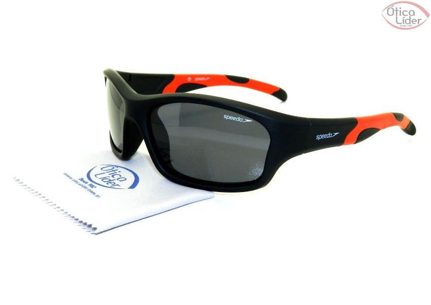 Speedo SP Inline a02 54 Infantil Acetato Preto / Vermelho