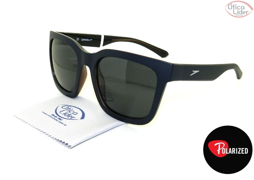 Speedo SP Jet d01 55 Acetato Azul Marinho Polarizado