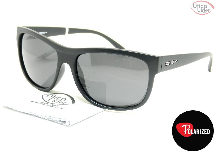 Speedo SP Luxor a01 61 Acetato Preto Polarizado