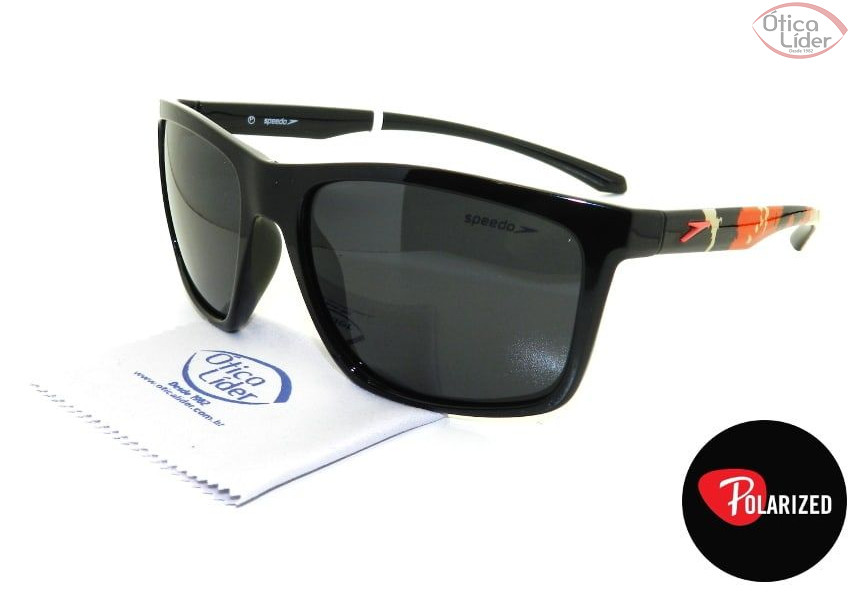 Speedo SP Sailing a01 60 Acetato Preto / Laranja Mesclado Polarizado