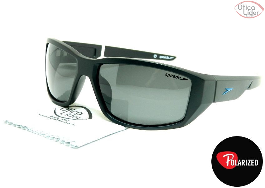 Speedo SP Shadowblade a01 61 Acetato Preto Polarizado