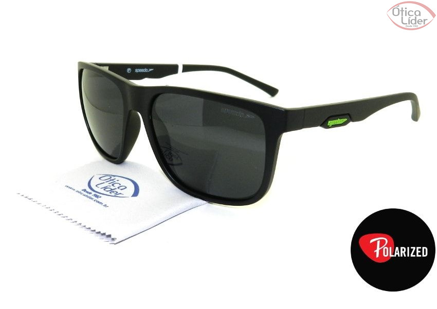 Speedo SP Supercross a01 58 Acetato Preto Polarizado