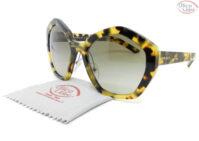 Prada SPR08x 7s0 5o2 140 55 Acetato Havana