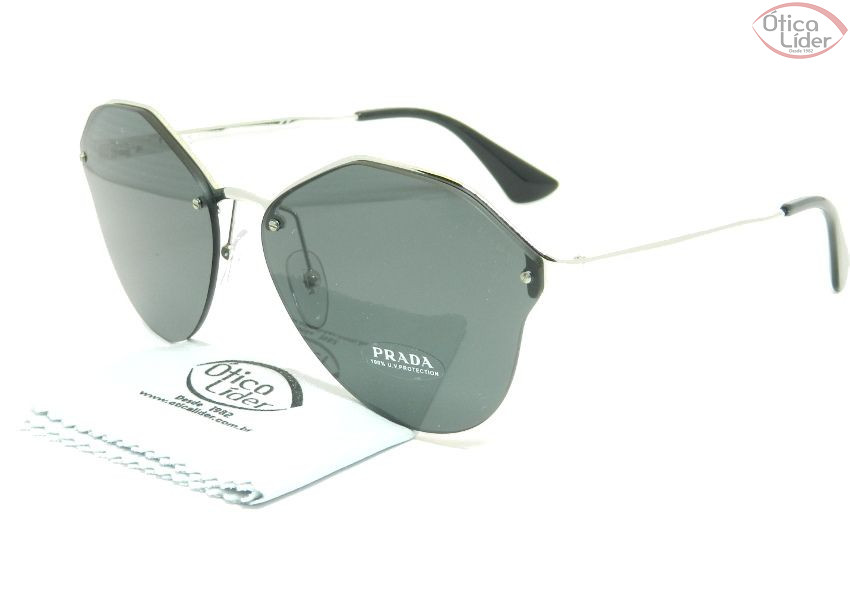 Prada SPR64ts 1bc 5s0 66 Metal Prata