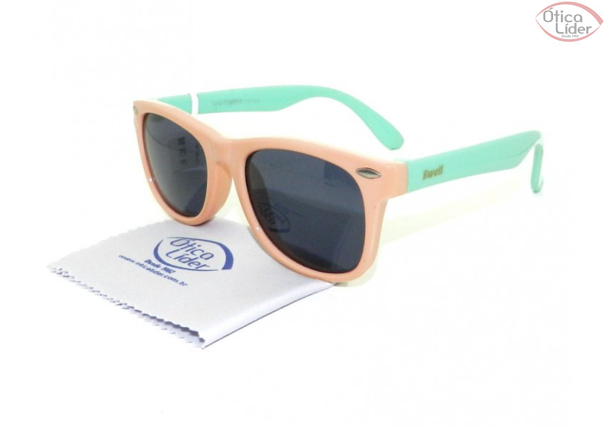 Swell SW 802 ce3 52 Infantil Acetato Rosa / Verde Claro