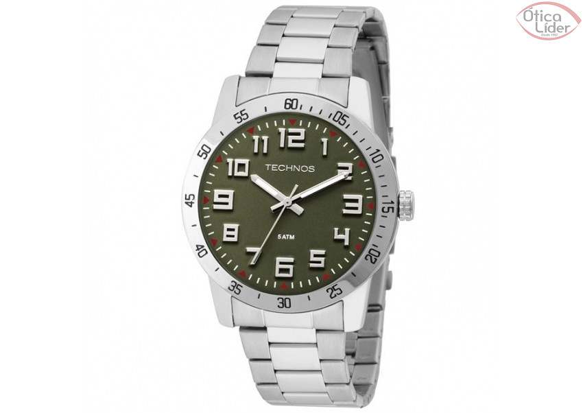 Technos TE 2035 lwr/1v Prata / Verde