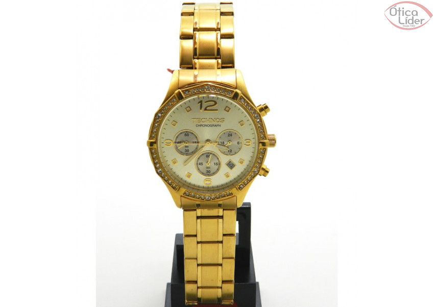 Technos TE os20 dh/4x Dourado Redondo