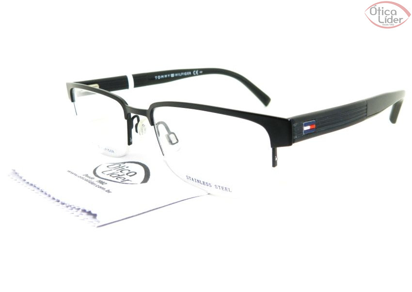 Tommy Hilfiger TH 1196 mpz 53 fny Metal / Acetato Preto