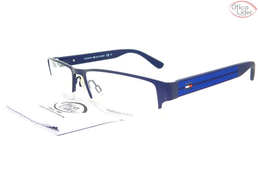 Tommy Hilfiger TH1236 1ic 55 fny Metal / Acetato Azul