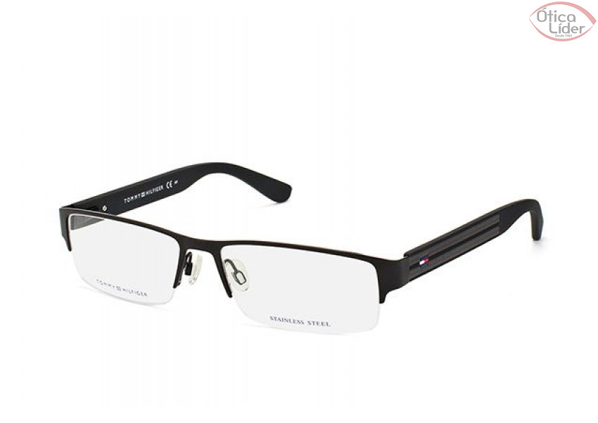 Tommy Hilfiger TH 1236 94x 55 fny Preto Metal
