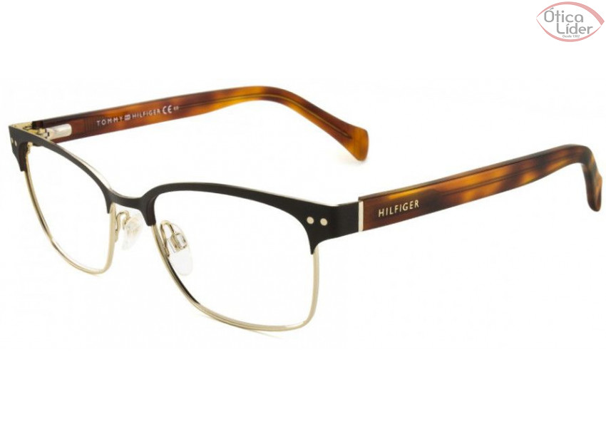 Tommy Hilfiger TH 1306 vjp 52 Marrom Mesclado / Dourado