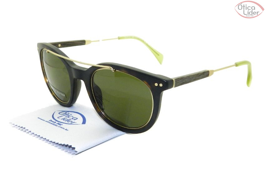 Tommy Hilfiger TH1348s ju5/1e 49 Acetato Marrom