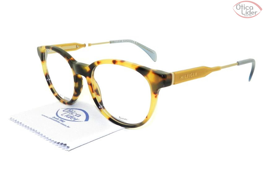 Tommy Hilfiger TH 1349 jx1 50 Acetato Mesclado / Metal Dourado