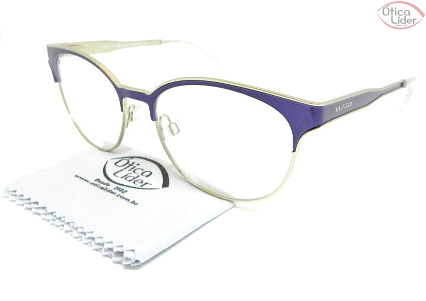 Tommy Hilfiger TH 1359 k20 52 Metal Azul / Prata