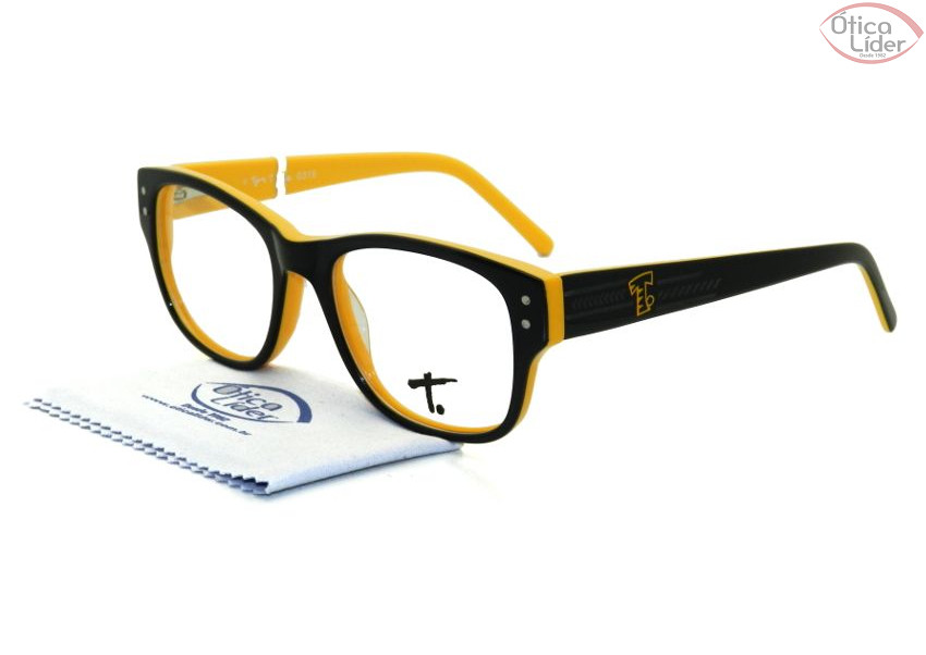 Tigor T. Tigre TT 047 c1 46 Infantil Acetato Preto / Amarelo