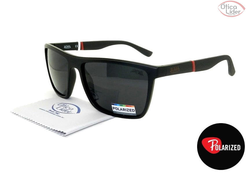 Von Dutch VD61301 c3 61 Acetato Preto Polarizado