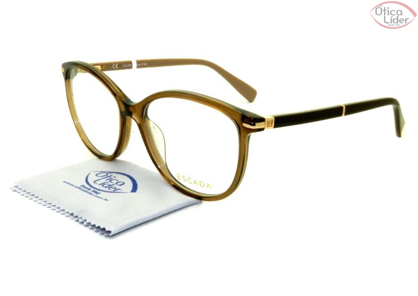 Escada VES 425 0b36 53 Acetato Marrom Transparente