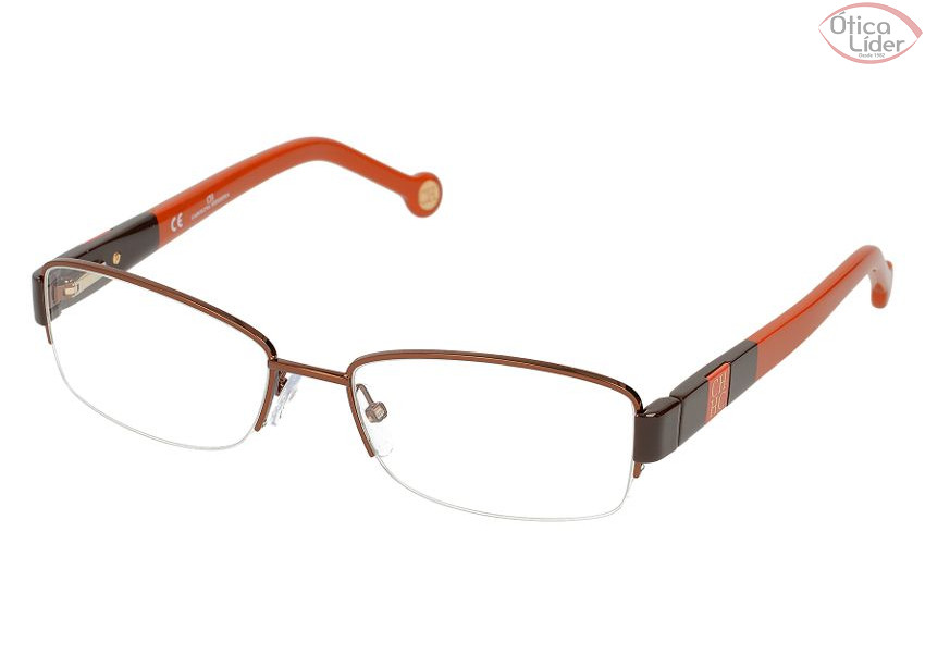 Carolina Herrera VHE 036 r72 54 fny Metal Bronze / Laranja