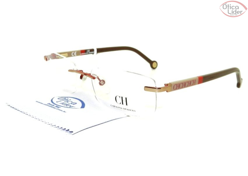 Carolina Herrera VHE 040 08fe 54 Parafuso Acetato Marrom
