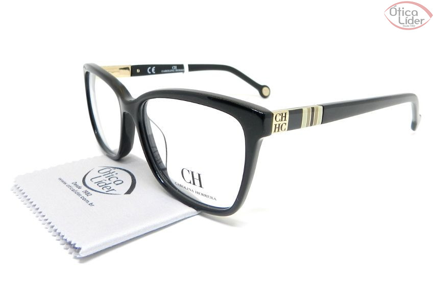 Carolina Herrera VHE 585 700x 55 Acetato Preto