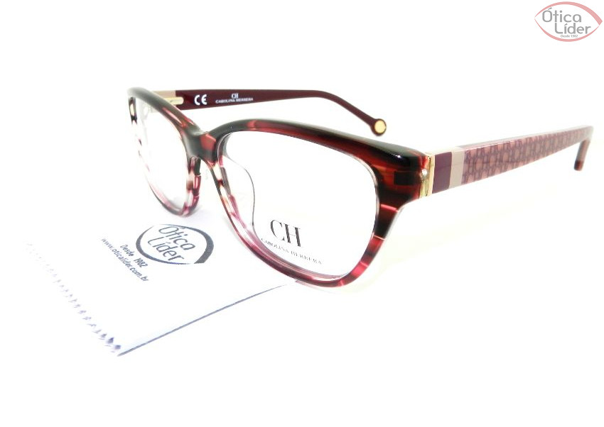 Carolina Herrera VHE 592 06ys 53 Acetato Vinho