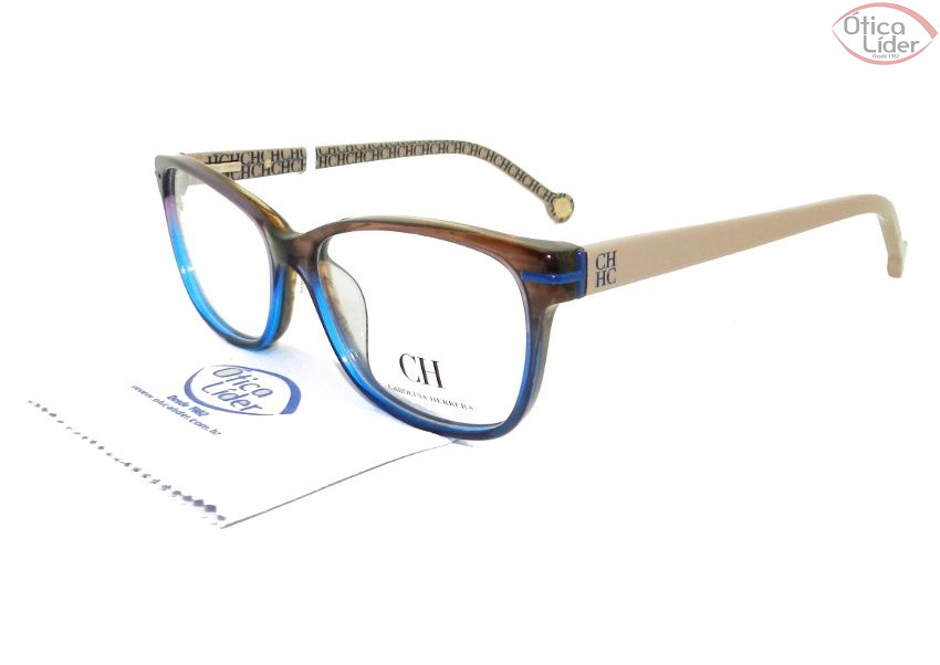 Carolina Herrera VHE 635 0m61 53 Acetato Frutacor Azul / Rosado