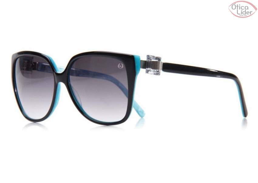 Via Lorran VL 4021 c3 60 Acetato Preto / Azul